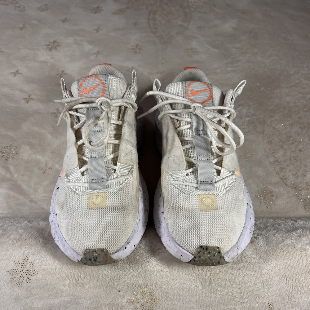 Nike Crater Impact Casual Shoes Summit White Grey/Fog‎ CW2386-100 Womens Sz 6.5